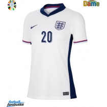 England Jarrod Bowen #20 Hjemmedrakt Dame EM 2024 Kortermet